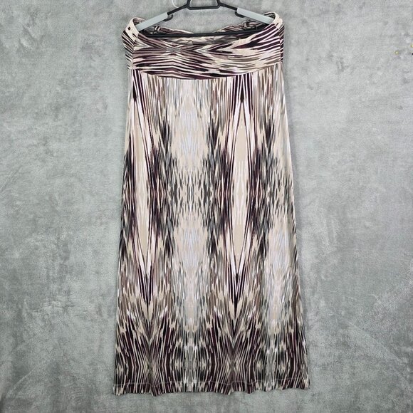 Womens Soma Strapless Maxi Dress With Crochet Detail Polyester Stretch Size XL - Picture 4 of 7